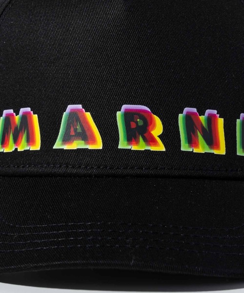 MARNI（マルニ）の「MARNI(マルニ)Kids & Junior ブランドロゴキャップ帽子（キャップ・キッズ・ブルー/オレンジ/ブラック・Ⅱ/Ⅲ/Ⅰ）」の9枚目の写真