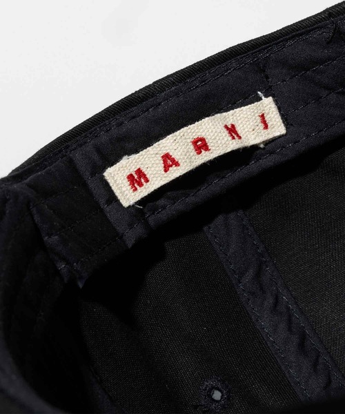 MARNI（マルニ）の「MARNI(マルニ)Kids & Junior ブランドロゴキャップ帽子（キャップ・キッズ・ブルー/オレンジ/ブラック・Ⅱ/Ⅲ/Ⅰ）」の5枚目の写真