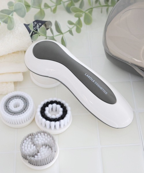 セール】充電式洗顔ブラシセット / 207771（美容器具）｜LAKOLE