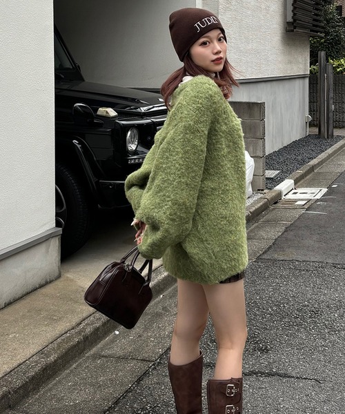 Judin(ジュディン)の「チェックタイトミニスカート【JD】(スカート・レディース・ブラウン・M/S)」の14枚目の写真