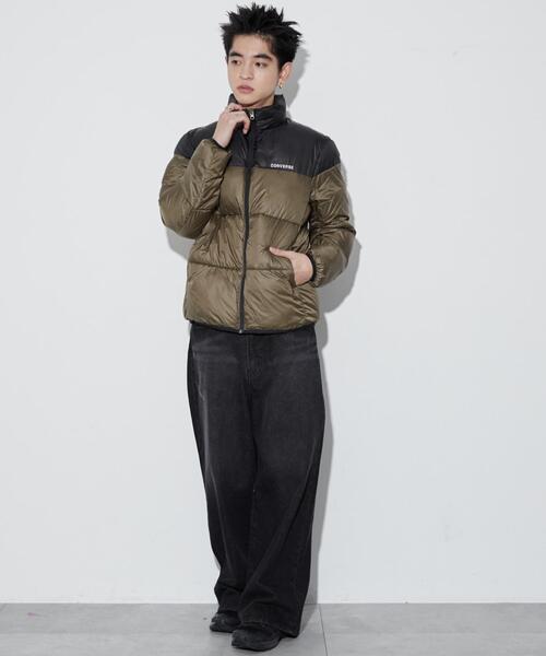 セール】WEGO/CONVERSEパテッドジャケット（ダウンジャケット/コート