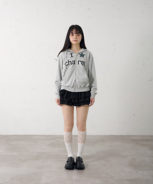 FCMM（エフシーエムエム）の「ZIP UP HOODIE/ジップアップフーディ（パーカー・レディース・ホワイト/グレー/ブラック・SMALL/MEDIUM）」の14枚目の写真