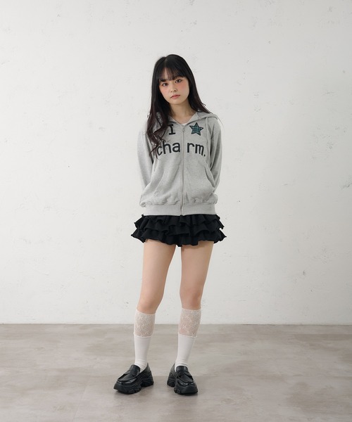 FCMM（エフシーエムエム）の「ZIP UP HOODIE/ジップアップフーディ（パーカー・レディース・ホワイト/グレー/ブラック・SMALL/MEDIUM）」の17枚目の写真