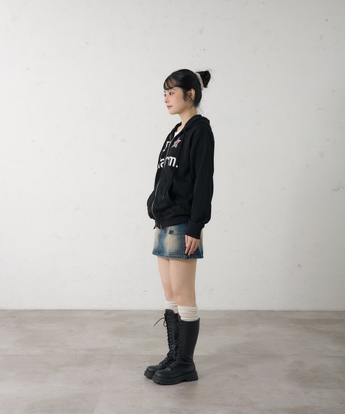 FCMM（エフシーエムエム）の「ZIP UP HOODIE/ジップアップフーディ（パーカー・レディース・ホワイト/グレー/ブラック・SMALL/MEDIUM）」の22枚目の写真