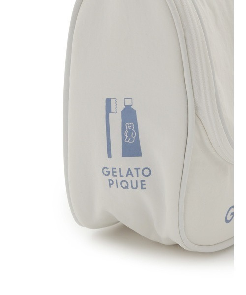 gelato pique(ジェラートピケ)の「ハンギングポーチ(ポーチ・レディース・オフホワイト/ラベンダー/ネイビー・FREE)」の9枚目の写真