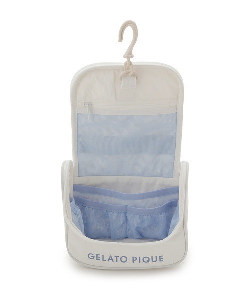 gelato pique(ジェラートピケ)の「ハンギングポーチ(ポーチ・レディース・オフホワイト/ラベンダー/ネイビー・FREE)」の10枚目の写真