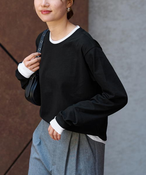 FRAMeWORK（フレームワーク）の「≪追加≫レイヤードライクTシャツ（T