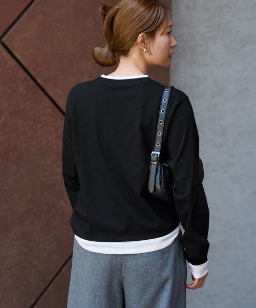 FRAMeWORK（フレームワーク）の「≪追加≫レイヤードライクTシャツ（T