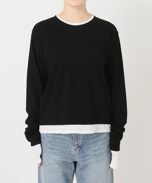 FRAMeWORK（フレームワーク）の「≪追加≫レイヤードライクTシャツ（T