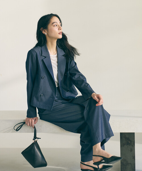 MONO COMME CA(モノコムサ)の「ワンショルダーバッグ(ショルダーバッグ・レディース・ブラック/グレー・FREE)」の6枚目の写真