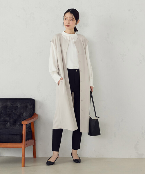 MONO COMME CA(モノコムサ)の「ワンショルダーバッグ(ショルダーバッグ・レディース・ブラック/グレー・FREE)」の9枚目の写真