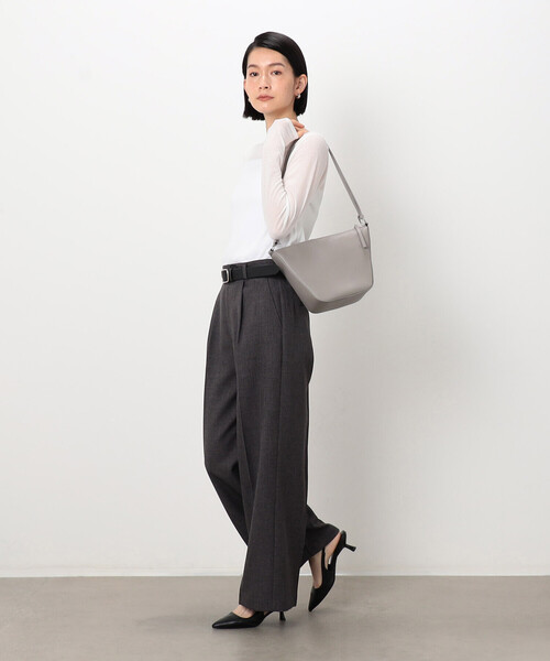 MONO COMME CA(モノコムサ)の「ワンショルダーバッグ(ショルダーバッグ・レディース・ブラック/グレー・FREE)」の13枚目の写真