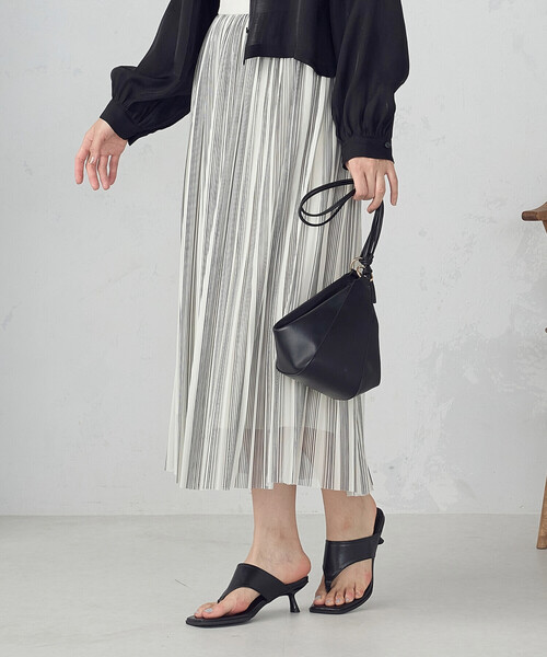 MONO COMME CA(モノコムサ)の「ワンショルダーバッグ(ショルダーバッグ・レディース・ブラック/グレー・FREE)」の14枚目の写真