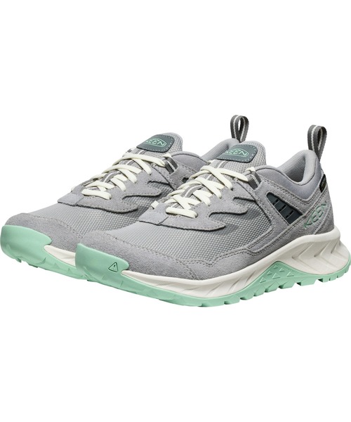 KEEN(キーン)の「HIGHTRAIL WP / ハイトレイル ウォータープルーフ / レディース トレッキングシューズ 防水(ブーツ・レディース・グレー・24cm/25.5cm/25cm/24.5cm/23.5cm/23cm/22.5cm/26cm)」の3枚目の写真