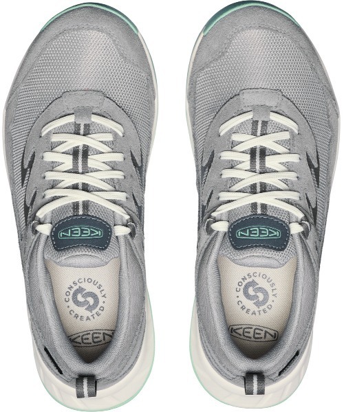 KEEN(キーン)の「HIGHTRAIL WP / ハイトレイル ウォータープルーフ / レディース トレッキングシューズ 防水(ブーツ・レディース・グレー・24cm/25.5cm/25cm/24.5cm/23.5cm/23cm/22.5cm/26cm)」の5枚目の写真