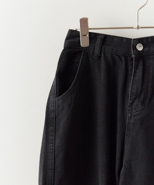 BLANK　（ブランク）の「Loose Silhouette Denim Cargo Pants/ルーズシルエット デニムカーゴパンツ（カーゴパンツ・レディース・グレー・M）」の12枚目の写真