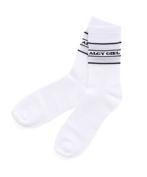 algy | シアー切替ラインクルーソックス(ソックス/靴下)