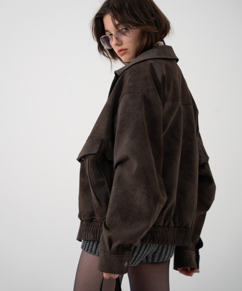 JUEMI ジュエミ プルオーバーアーミーブルゾン JUEMI ジュエミ