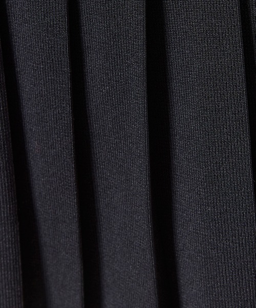 DOUBLE STANDARD CLOTHING(ダブルスタンダードクロージング)の「ニットプリーツミニスカート(スカート・レディース・ブラック/オフホワイト・36/38)」の11枚目の写真