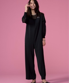 louren/ローレン】shoulder tie jump suit/ショルダータイジャンプ