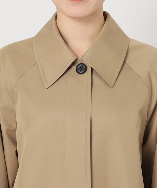 journal standard L'essage(ジャーナルスタンダードレサージュ)の「【別注】Aquascutum×LESSAGE ステンカラーコート(ステンカラーコート・レディース・ネイビー/ベージュ・36/38)」の20枚目の写真