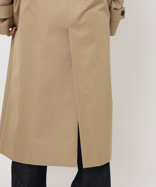 journal standard L'essage(ジャーナルスタンダードレサージュ)の「【別注】Aquascutum×LESSAGE ステンカラーコート(ステンカラーコート・レディース・ネイビー/ベージュ・36/38)」の14枚目の写真