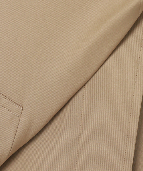 journal standard L'essage(ジャーナルスタンダードレサージュ)の「【別注】Aquascutum×LESSAGE ステンカラーコート(ステンカラーコート・レディース・ネイビー/ベージュ・36/38)」の5枚目の写真