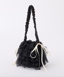 one after another NICE CLAUP | チュールフリルバッグ(ハンドバッグ)