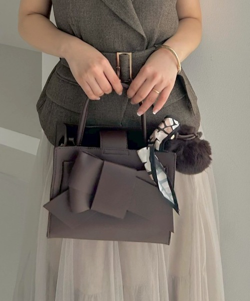 ルエル】リボンミドルバッグ(ショルダーバッグ)|FRAY I.D ルエル】リボンミドルバッグ(ショルダーバッグ)|FRAY I.D