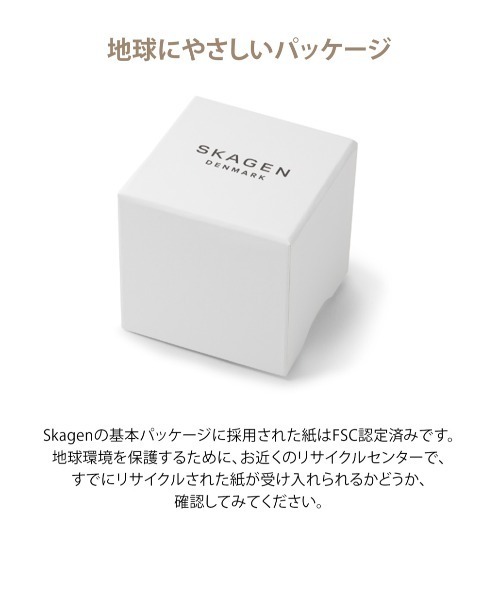 SKAGEN(スカーゲン)の「スカーゲン 腕時計 レディース アナログ ステンレス SKW3159(アナログ腕時計・レディース・シルバー・FREE)」の7枚目の写真