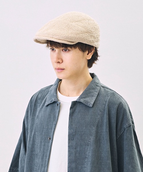 CA4LA ブラック 編み込みベレー帽 CHERBS BERET(ONESIZE BLACK): ベレー｜帽子通販｜CA4LA（カシラ