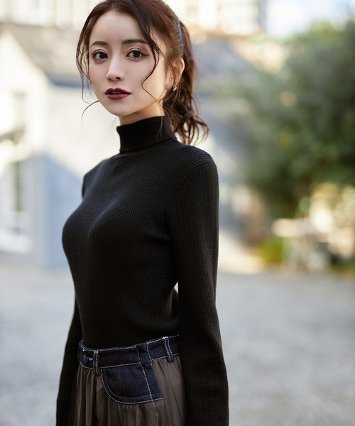 セール/ブランド古着】タートルネックニット（ニット/セーター  