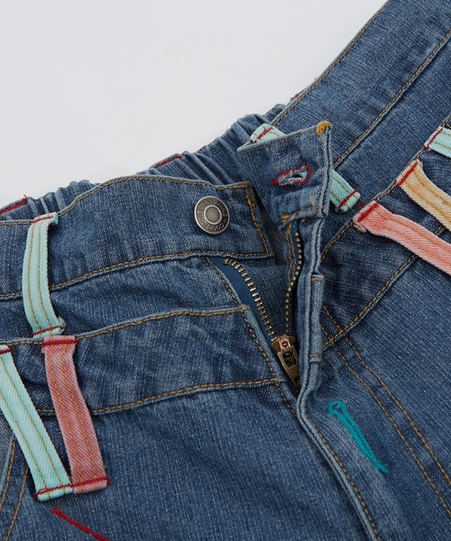 improves(インプローブス)の「ダブルウエスト バギー デニムパンツ(デニムパンツ・メンズ・ブラック/ブルー・LARGE/MEDIUM)」の13枚目の写真