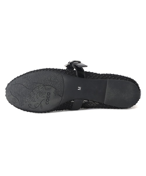 coca（ANDEX shoes product）（コカ）の「スタッズ ストラップ メリージェーン パンプス（パンプス・レディース・ブラック・LARGE/MEDIUM/SMALL）」の12枚目の写真