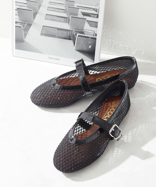coca（ANDEX shoes product）（コカ）の「スタッズ ストラップ メリージェーン パンプス（パンプス・レディース・ブラック・LARGE/MEDIUM/SMALL）」の15枚目の写真