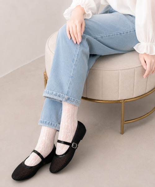 coca(ANDEX shoes product)(コカ)の「スタッズ ストラップ メリージェーン パンプス(パンプス・レディース・ブラック・LARGE/MEDIUM/SMALL)」の17枚目の写真