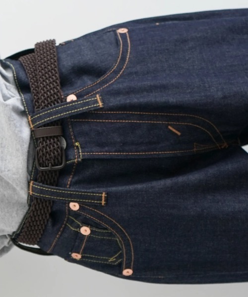 KOOKY ZOO(クーキーズー)の「KOOKY ZOO Juvenile denim pants(デニムパンツ・メンズ・インディゴブルー・1/30/28)」の4枚目の写真
