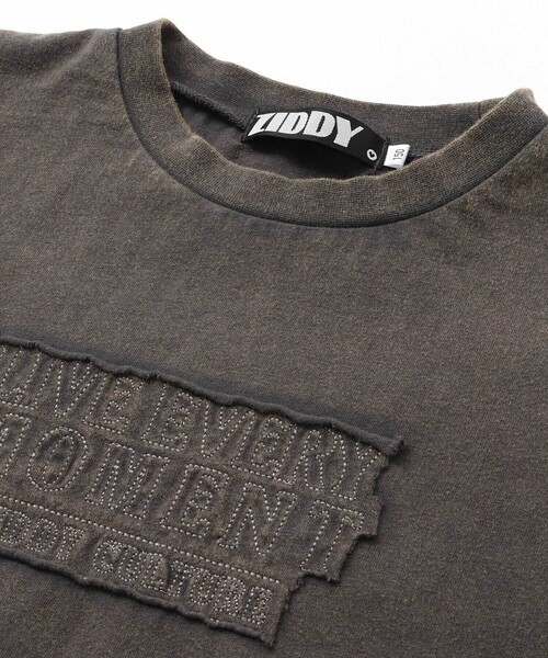 ZIDDY(ジディ)の「【 ニコ☆プチ 掲載 】プレグラピグメントTシャツ(130~160cm)(Tシャツ/カットソー・キッズ・ブラック/ブルー・FREE/130cm/140cm/150cm)」の12枚目の写真