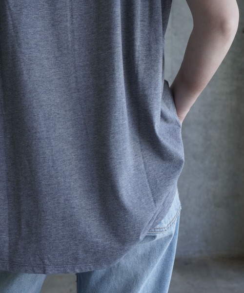 k3&co.（ケイスリーアンドコー）の「TUCK TEE（Tシャツ/カットソー・レディース・ブラック/グレー/ホワイト・ONE SIZE）」の19枚目の写真