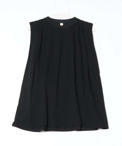 k3&co.（ケイスリーアンドコー）の「TUCK TEE（Tシャツ/カットソー・レディース・ブラック/グレー/ホワイト・ONE SIZE）」の22枚目の写真