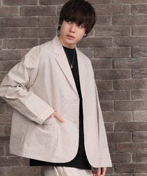 ARCADE（アーケード）の「ワイド ストライプ テーラード エアリーサマージャケット（テーラードジャケット）」