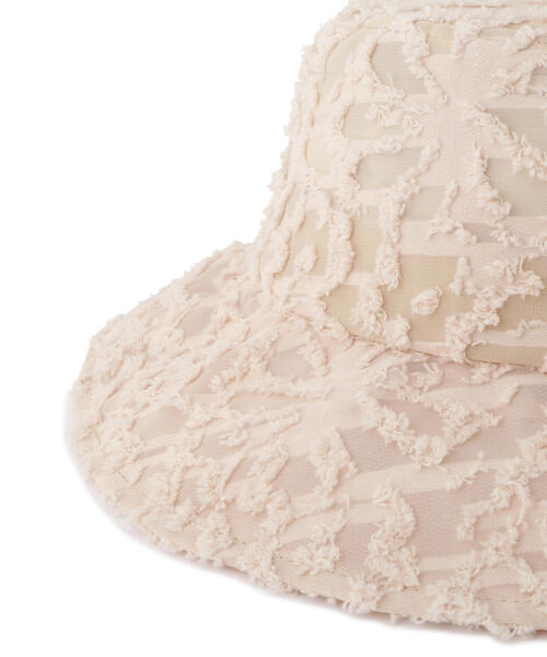 JILL by JILL STUART(ジルバイジルスチュアート)の「◇フラッフィーフラワーハット(ハット・レディース・ベージュ・FREE)」の5枚目の写真