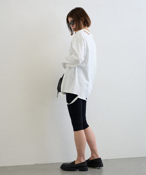 Ubyspick&span カットレギンス　サイクリングパンツ セール】カットレギンス（その他パンツ）｜U by SPICK&SPAN