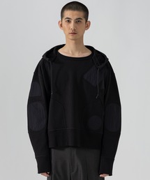D.Nart.Ampta（ディーナ―トアンプタ）の「D.Nart.Ampta(ディー・ナート・アンプタ) Patch Work Hoodie プルオーバーパーカー プルオーバーフーディー スウェット（パーカー）」
