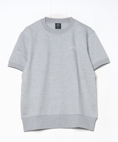 OAKLEY(オークリー)の「オークリー FOUNDATIONAL FLEECE S/S CREW 1.0(スウェット・メンズ・ブラック/グレー/グレー系その他・M/3L/L/LL)」の2枚目の写真