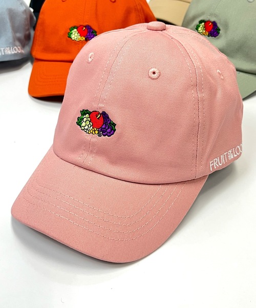 FRUIT OF THE LOOM（フルーツオブザルーム）の「FRUIT OF THE LOOM / FTL EX KIDS LOGO EMB LAW CAP / 80972700（キャップ・キッズ・ホワイト/グリーン/ピンク/イエロー/オレンジ/ベージュ/ブルー/ブラック・FREE）」の7枚目の写真