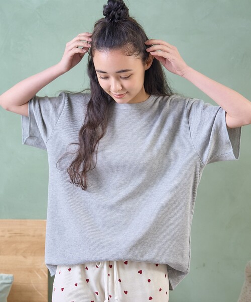 【完売商品】FRUIT OF THE LOOM ハートT 無地パンツ FRUIT OF THE LOOM/別注 ハートTシャツ無地パンツルームセット