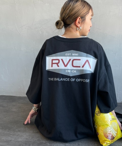 RVCA/ルーカ] ILL HEX バックプリントショートスリーブTシャツ