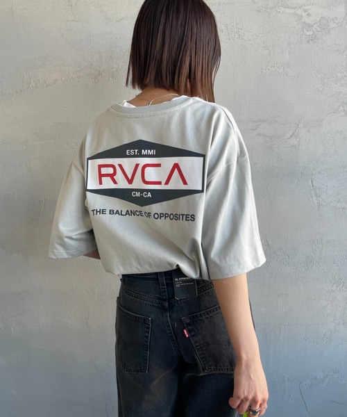 RVCA（ルーカ）の「[RVCA/ルーカ] ILL HEX バックプリントショートスリーブTシャツ（Tシャツ/カットソー・レディース・ブラック/ホワイト/ベージュ・M/L/XL）」の4枚目の写真