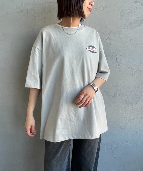 RVCA（ルーカ）の「[RVCA/ルーカ] ILL HEX バックプリントショートスリーブTシャツ（Tシャツ/カットソー・レディース・ブラック/ホワイト/ベージュ・M/L/XL）」の7枚目の写真